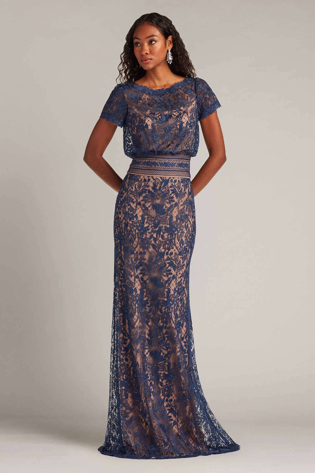 Calista Embroidered Blouson Gown Tadashi Shoji Official Online Boutique Calista Embroidered Blouson Gown Tadashi Shoji Official Online Boutique