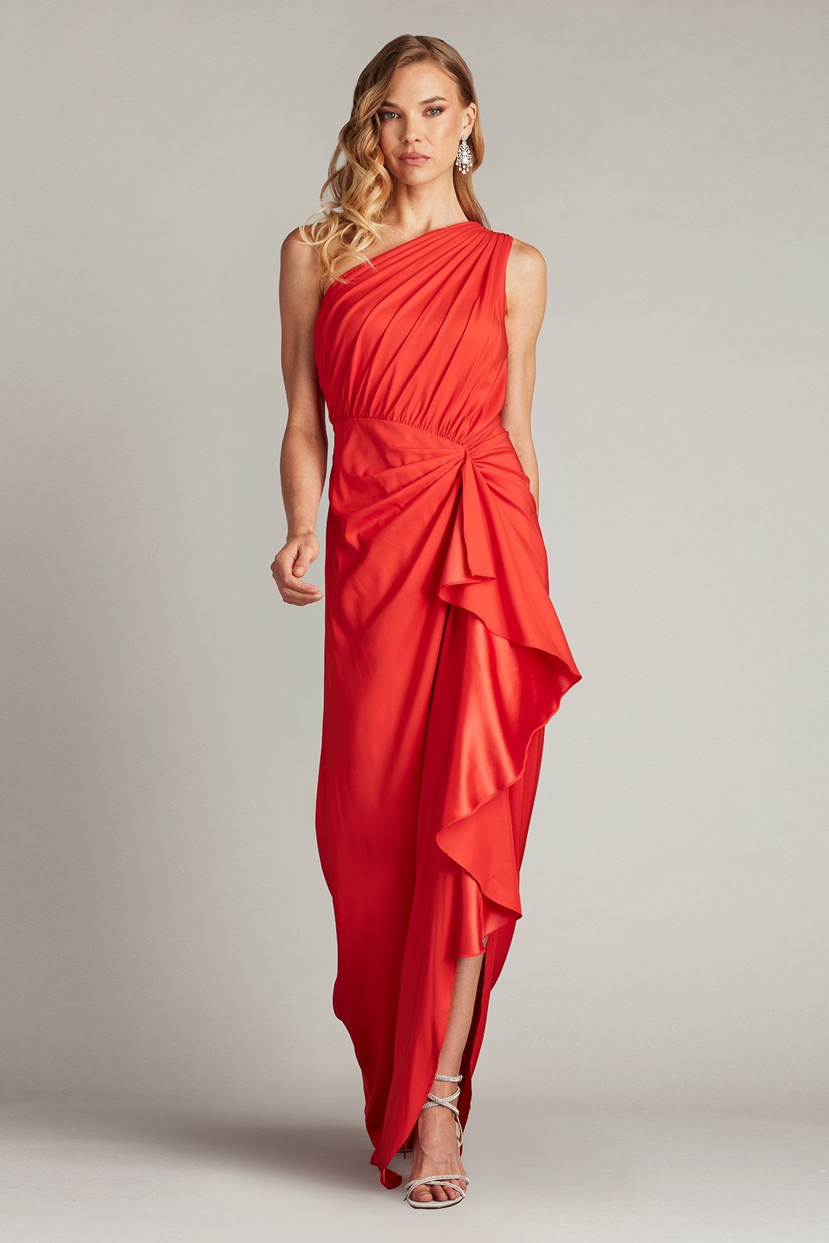 Lena Waterfall Drape Gown