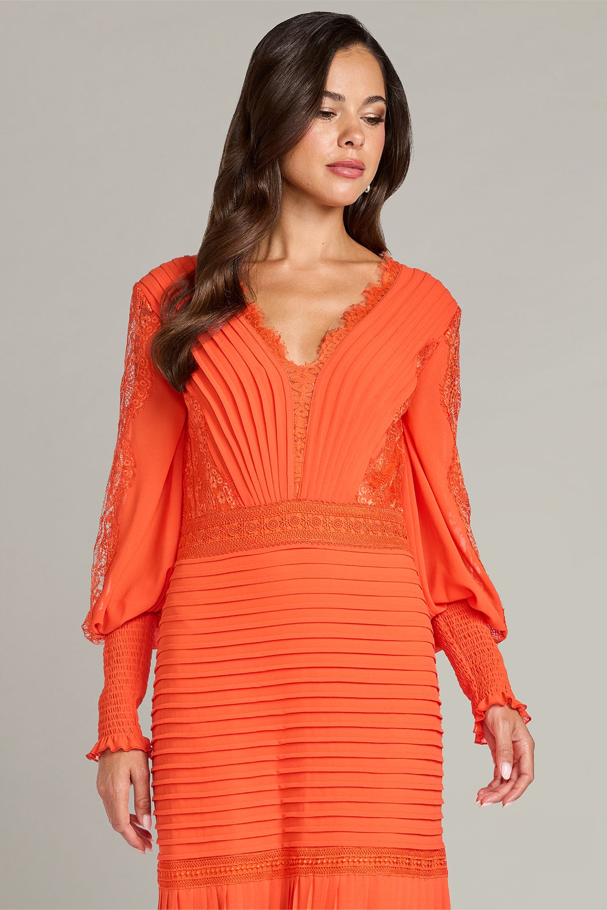 Nyssa Bishop Sleeve Gown-APCOT Crop