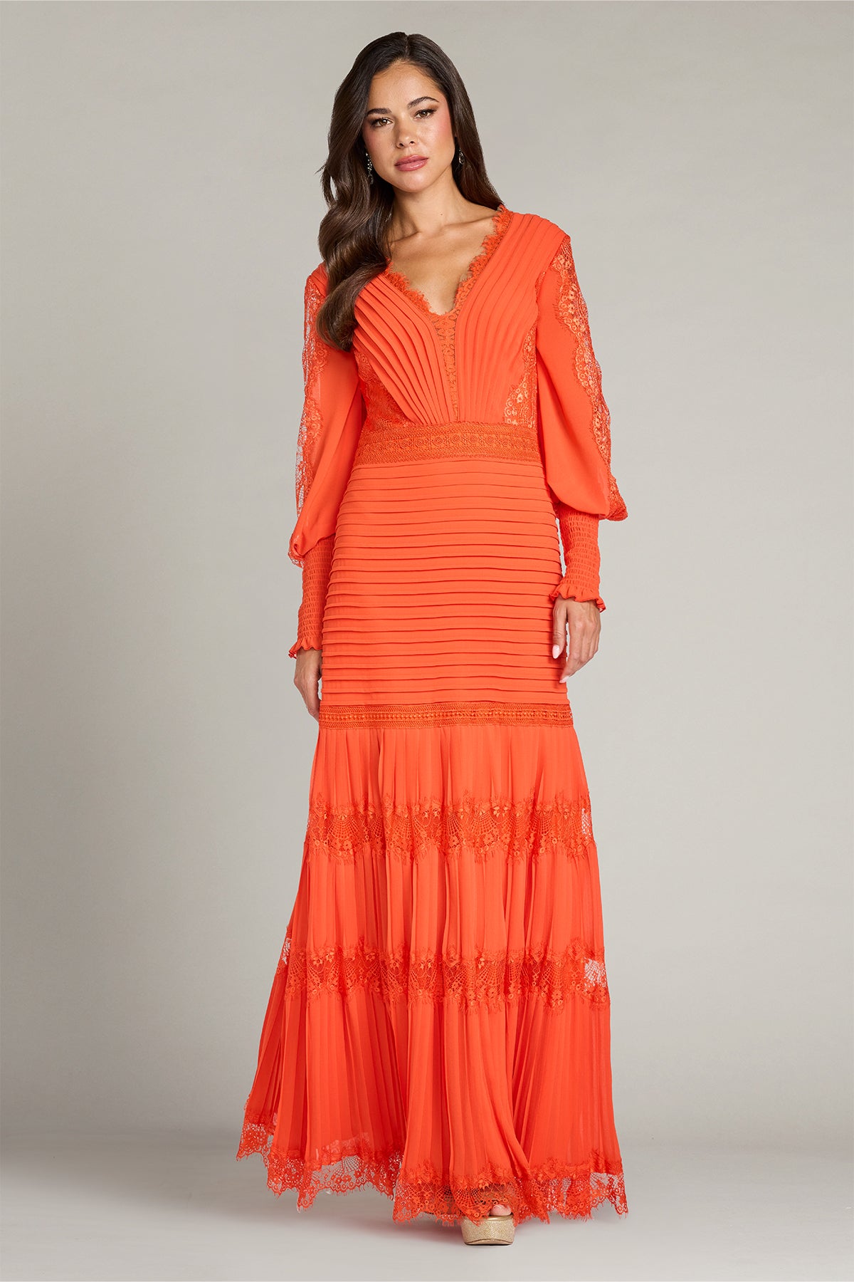 Nyssa Bishop Sleeve Gown-APCOT Front