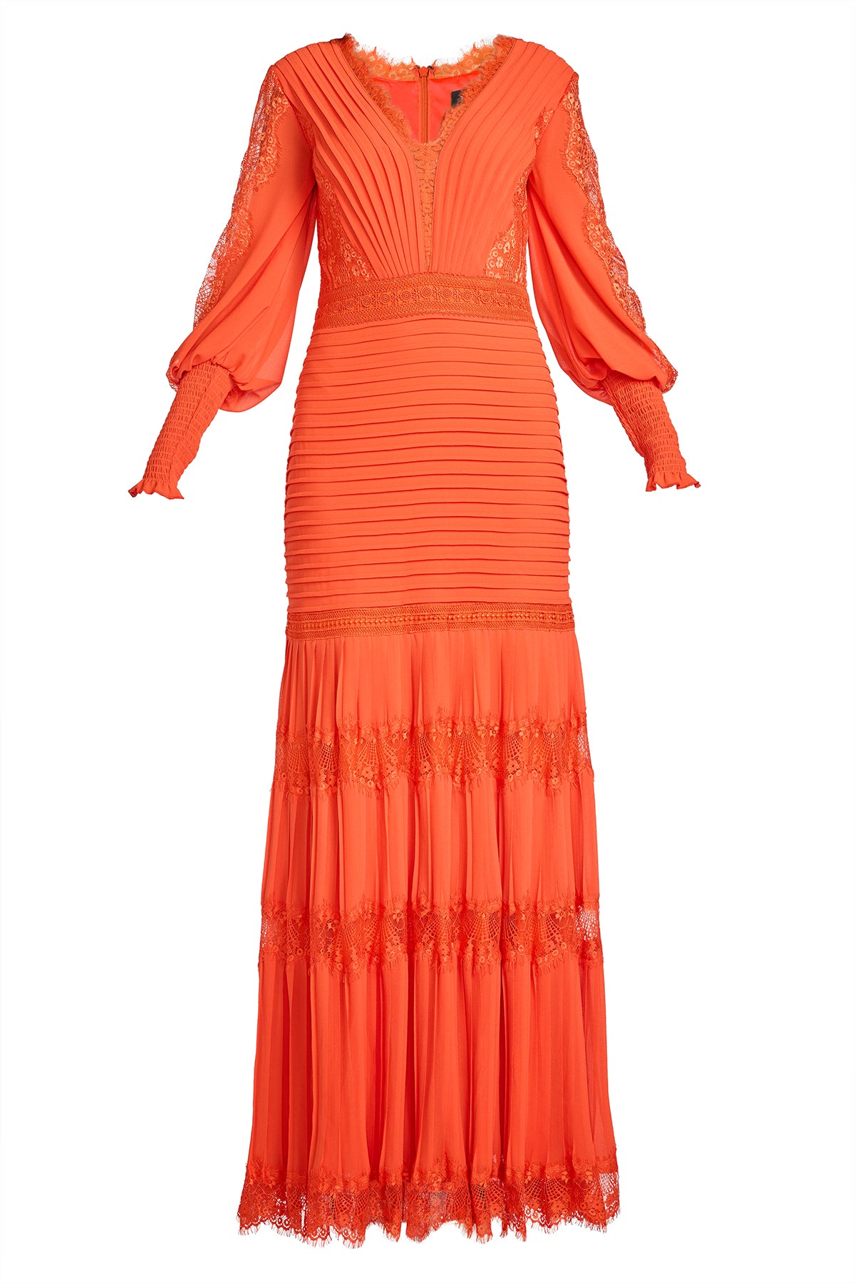 Nyssa Bishop Sleeve Gown-APCOT Ghost