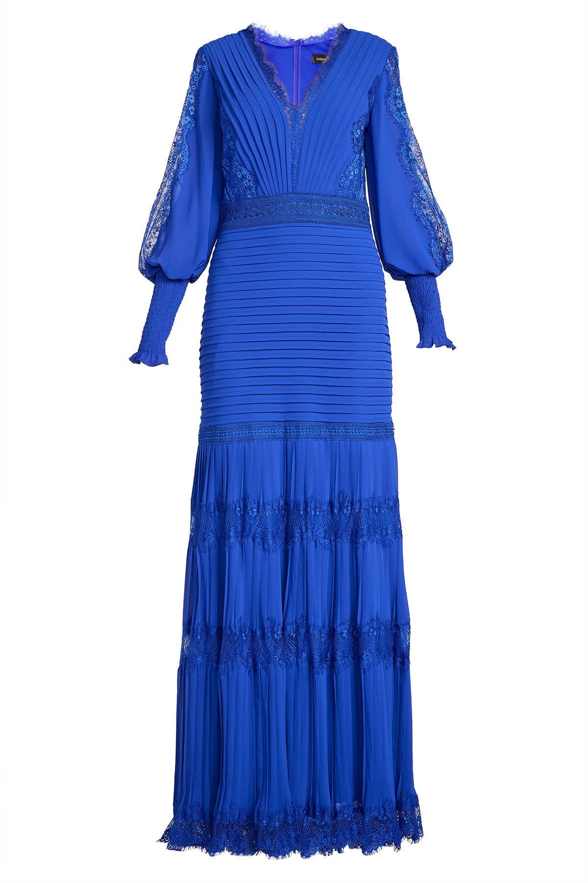 Nyssa Bishop Sleeve Gown-ELECB Ghost