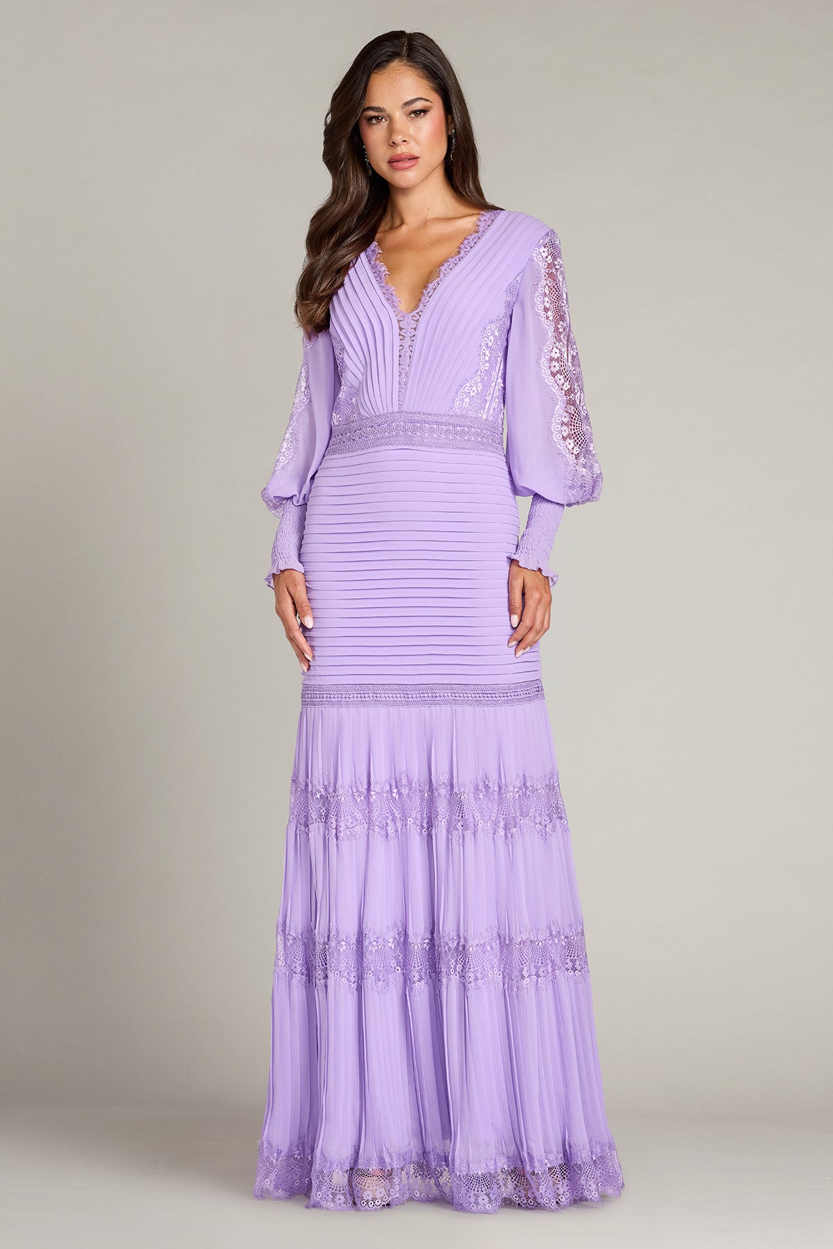 Nyssa Bishop Sleeve Gown-PHAZE Front