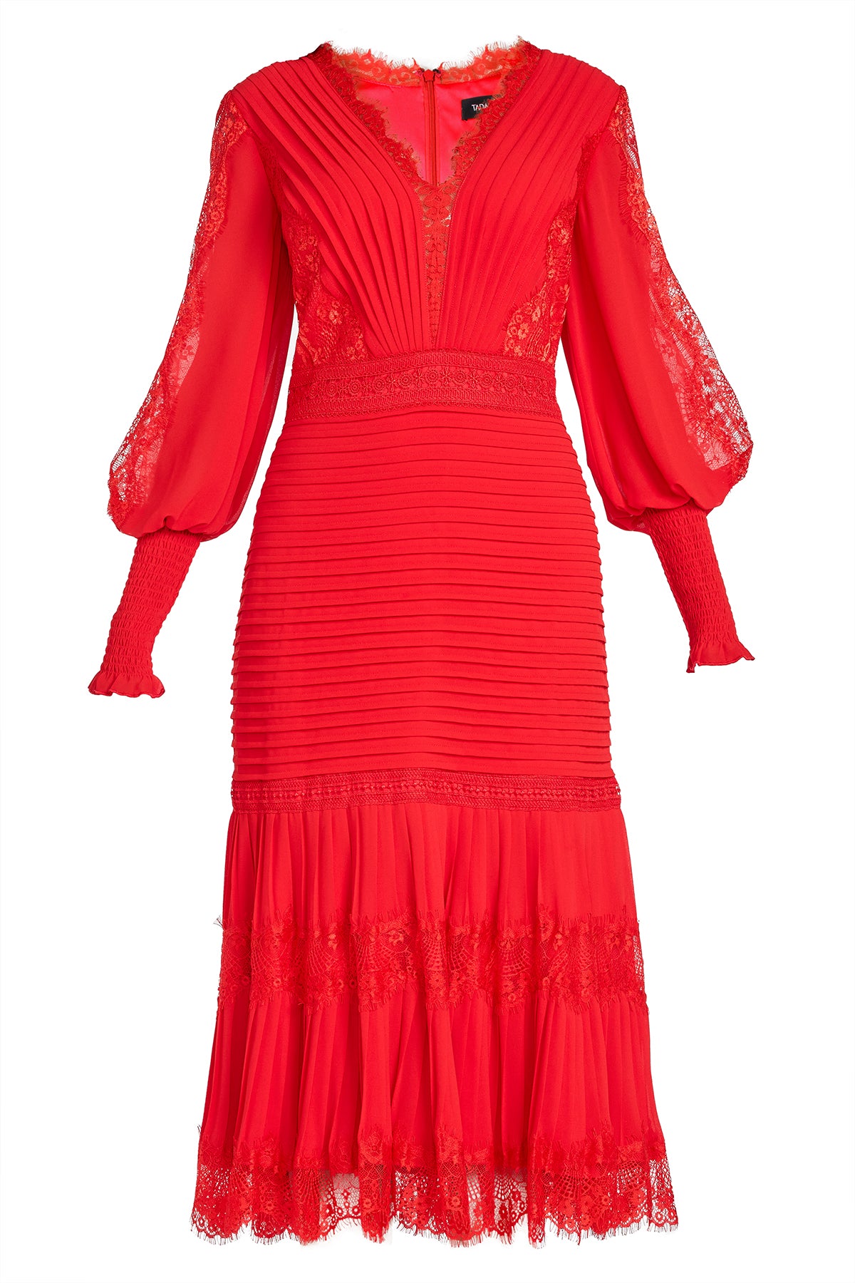 Nyssa Bishop Sleeve Dress-CHERY Ghost