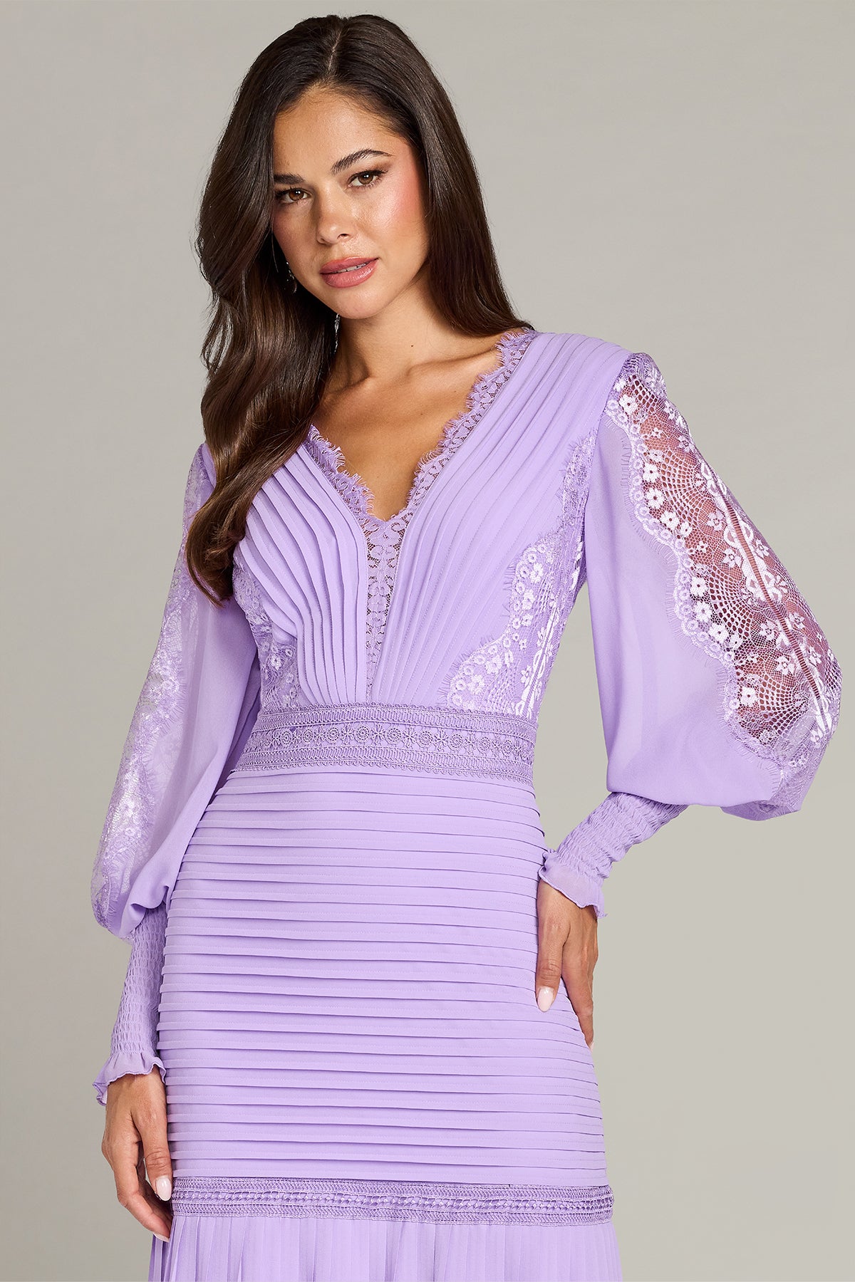 Nyssa Bishop Sleeve Dress-PHAZE Crop