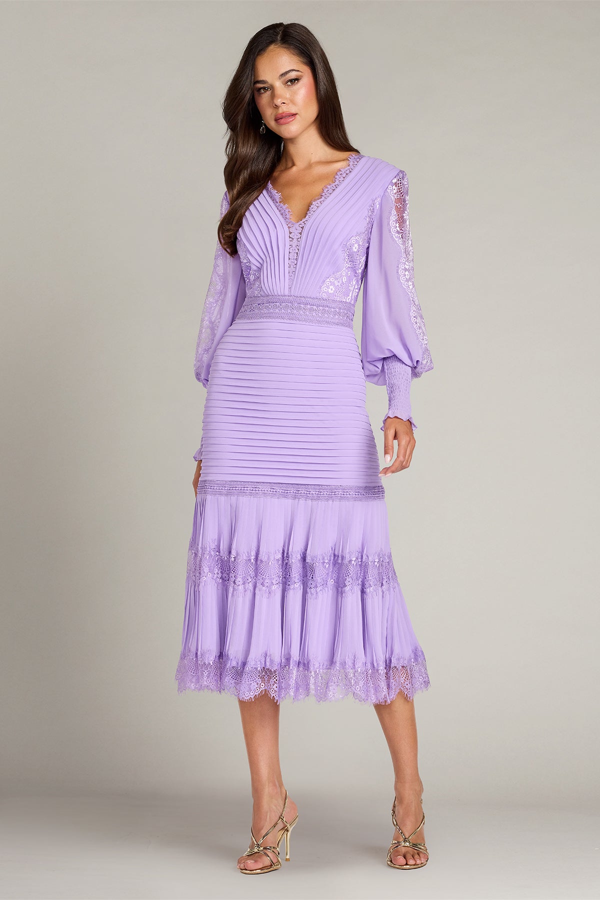 Nyssa Bishop Sleeve Dress-PHAZE Front