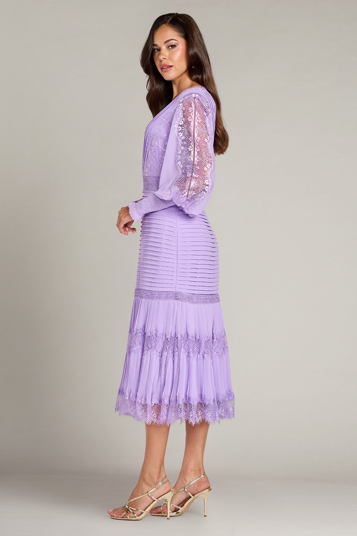 Nyssa Bishop Sleeve Dress-PHAZE Side