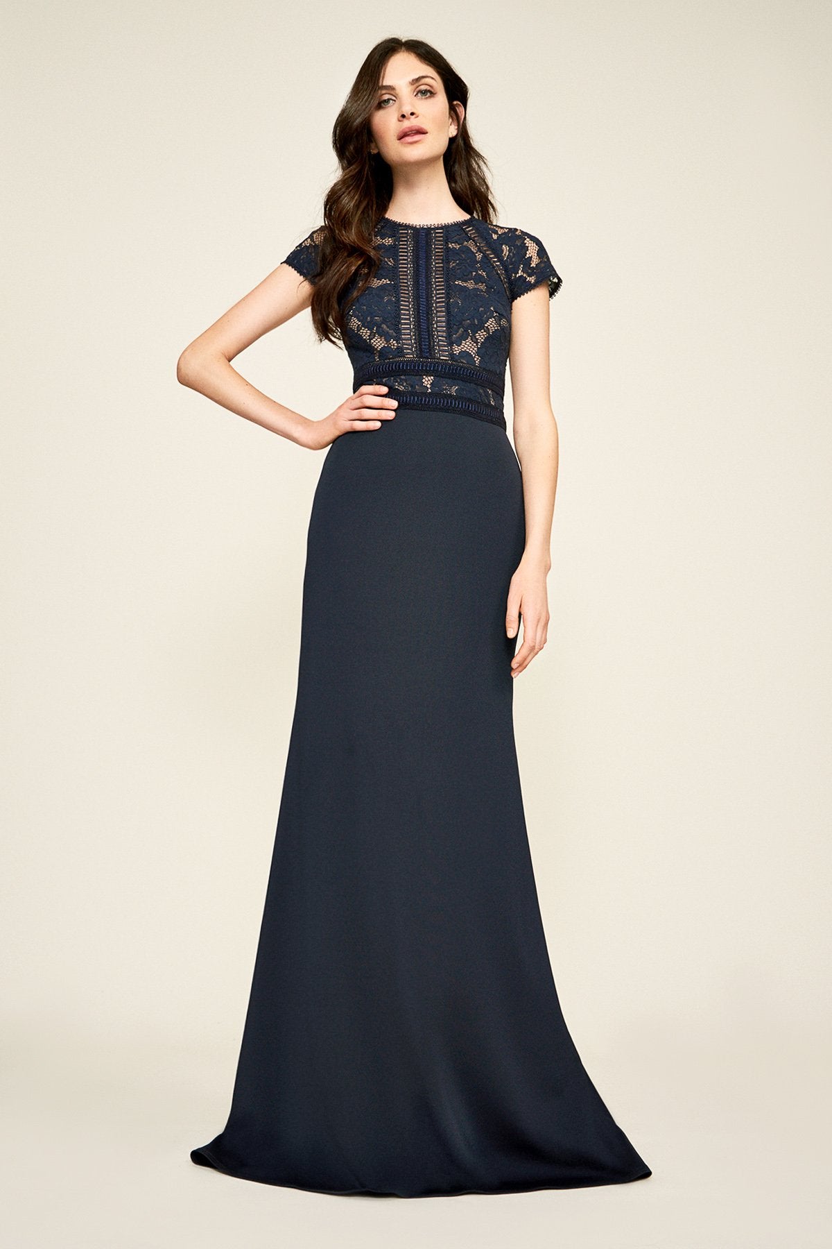 Catrine Lace Bodice Gown