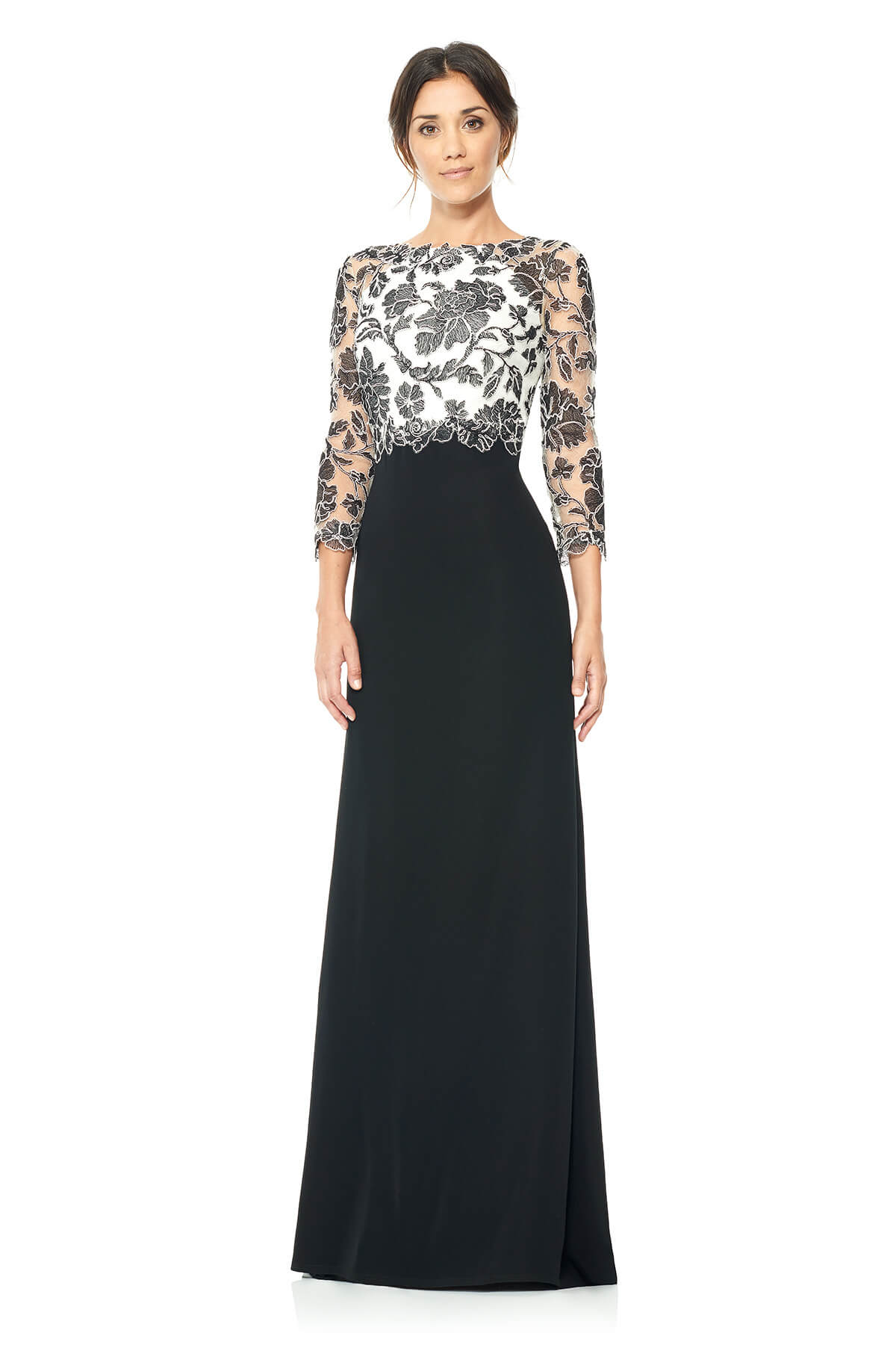 sachin and babi light blue dress Tadashi Shoji Petal