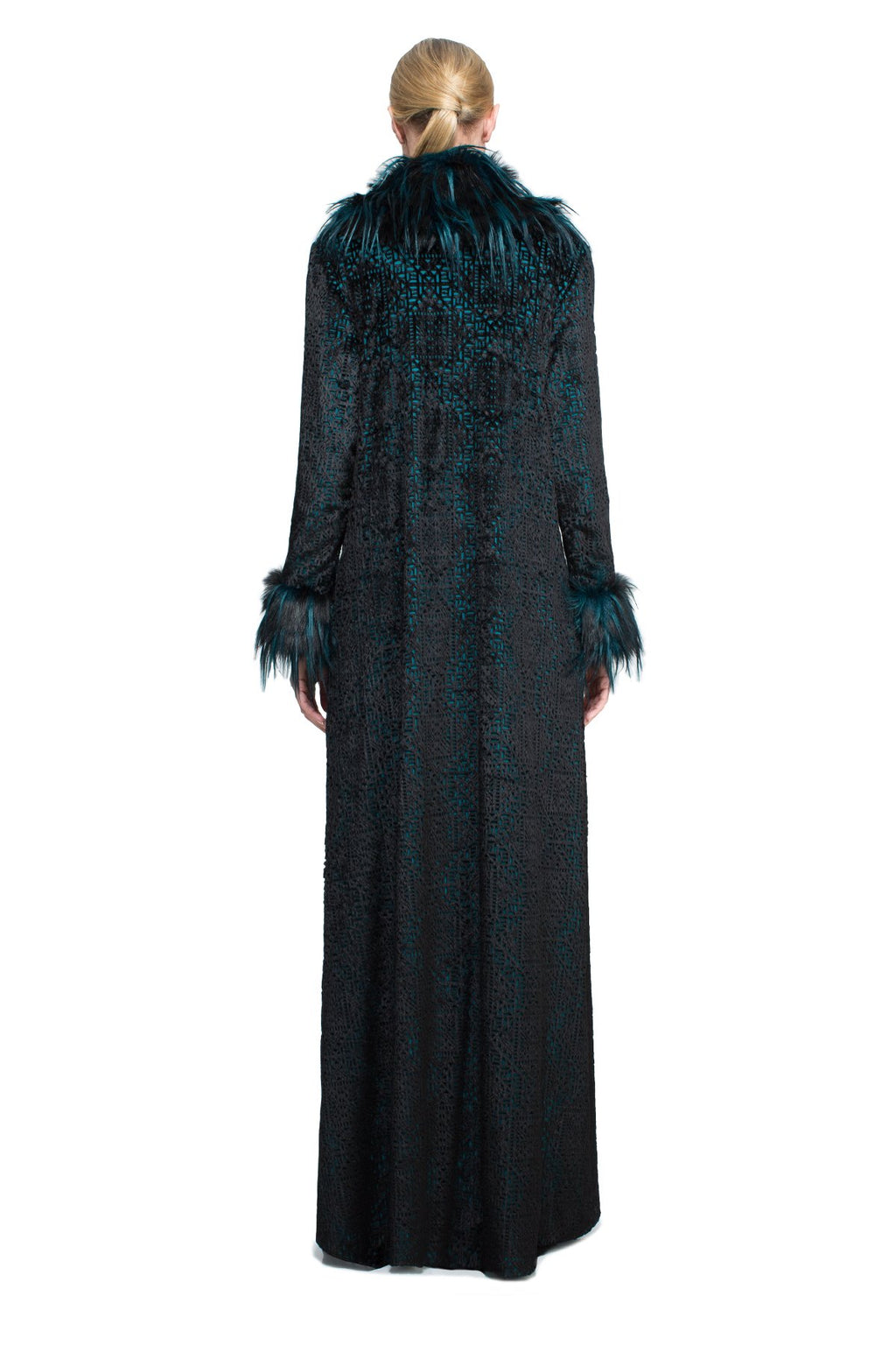 Lola Floor-Length Coat  Tadashi Shoji Official Online Boutique