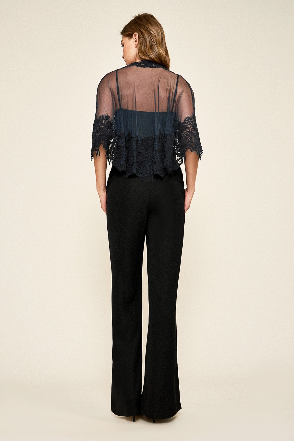 Tadashi Shoji - Porto Mesh Capelet