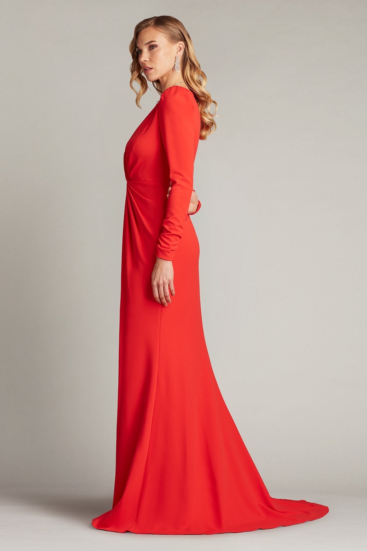 Bates Twist-Front Gown