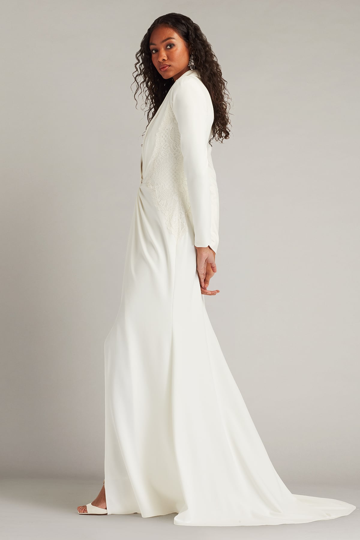 Nicolette Twist-Front Gown