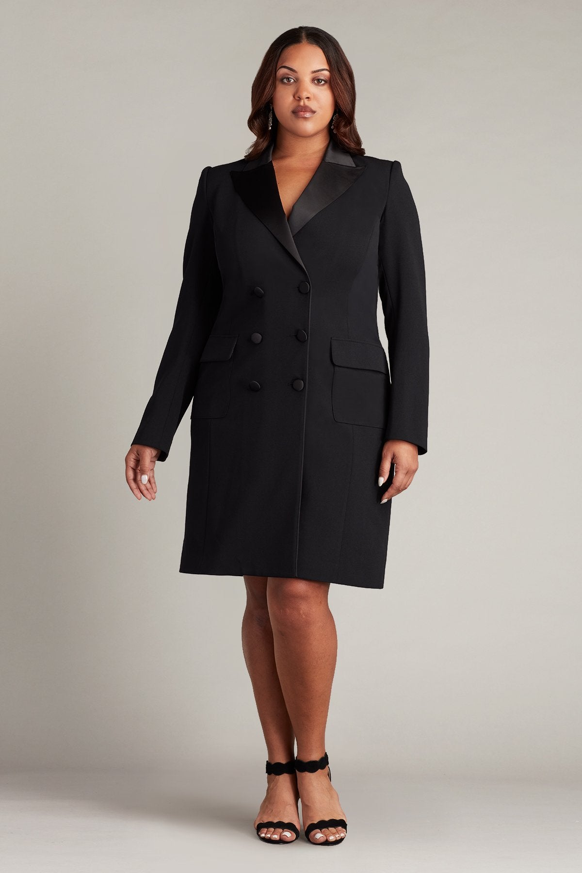 McKay Double-Breasted Coat Dress - PLUS SIZE