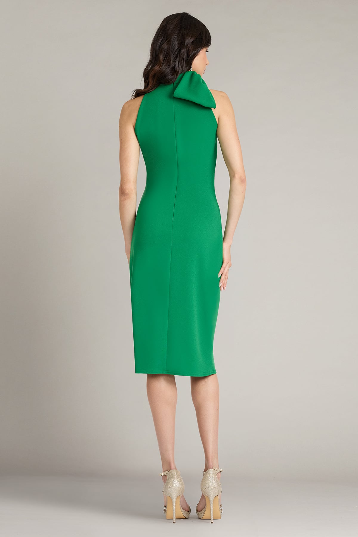 Sims Shoulder Bow Halter Dress