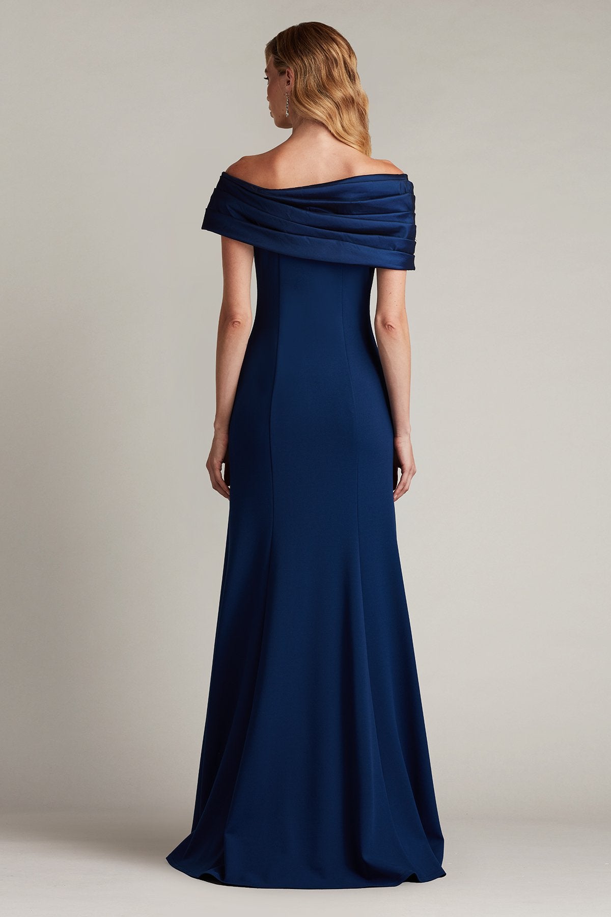Dalton Contrast Off-Shoulder Gown