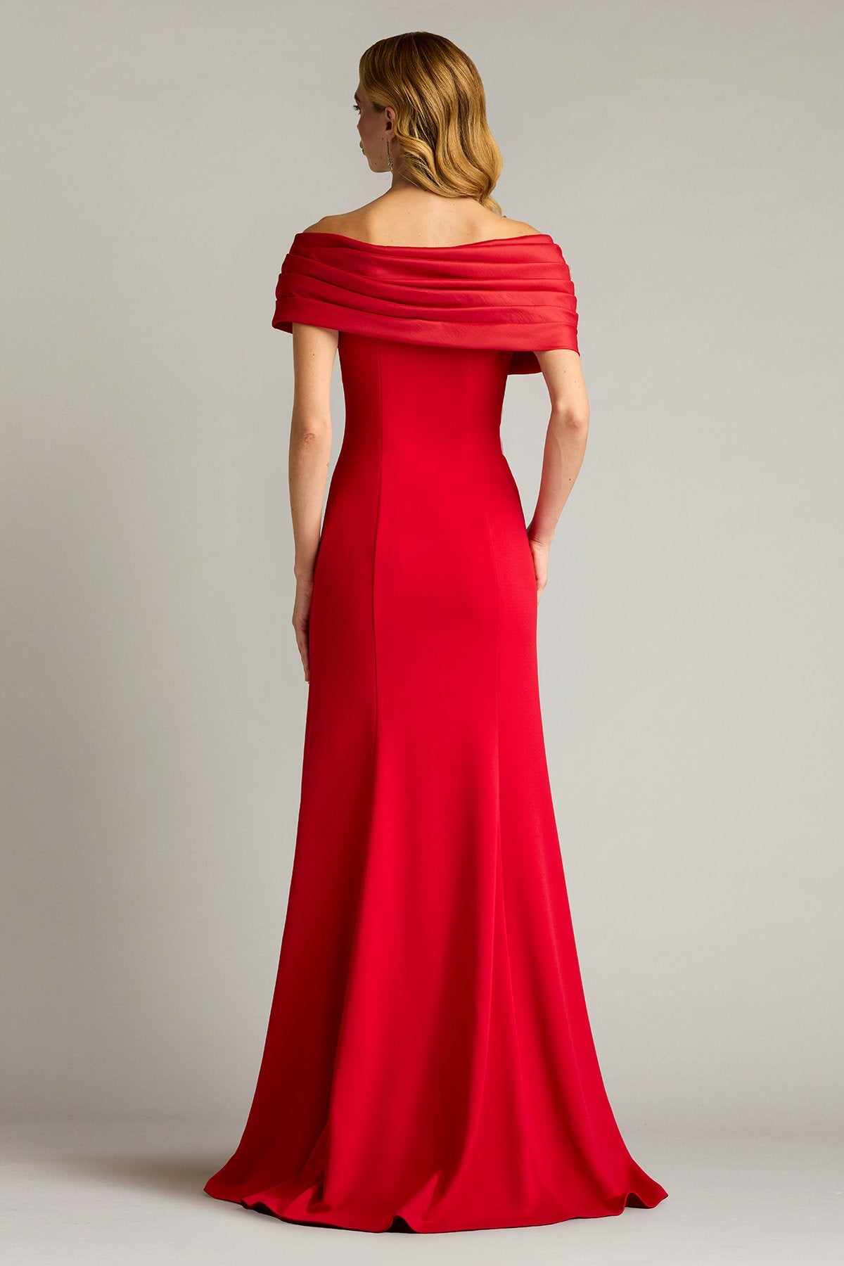 Dalton Contrast Off-Shoulder Gown