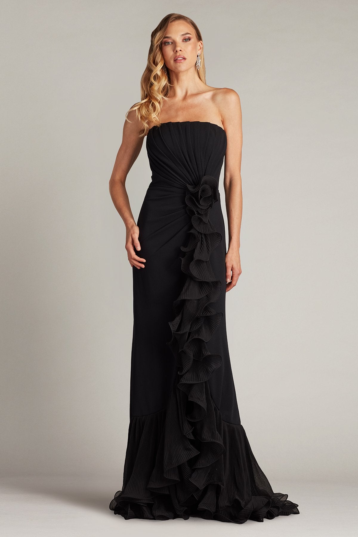 Leith Cascading Ruffle Gown