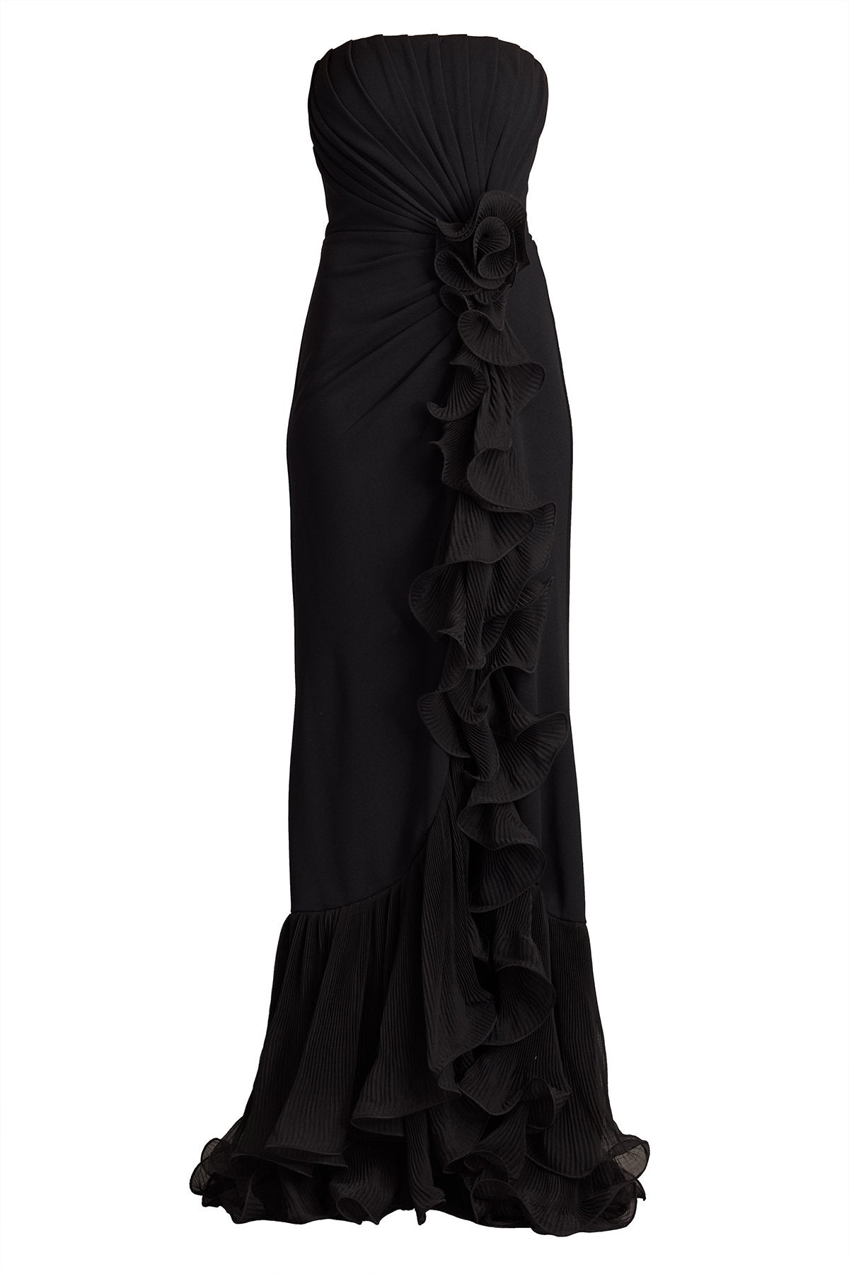 Leith Cascading Ruffle Gown