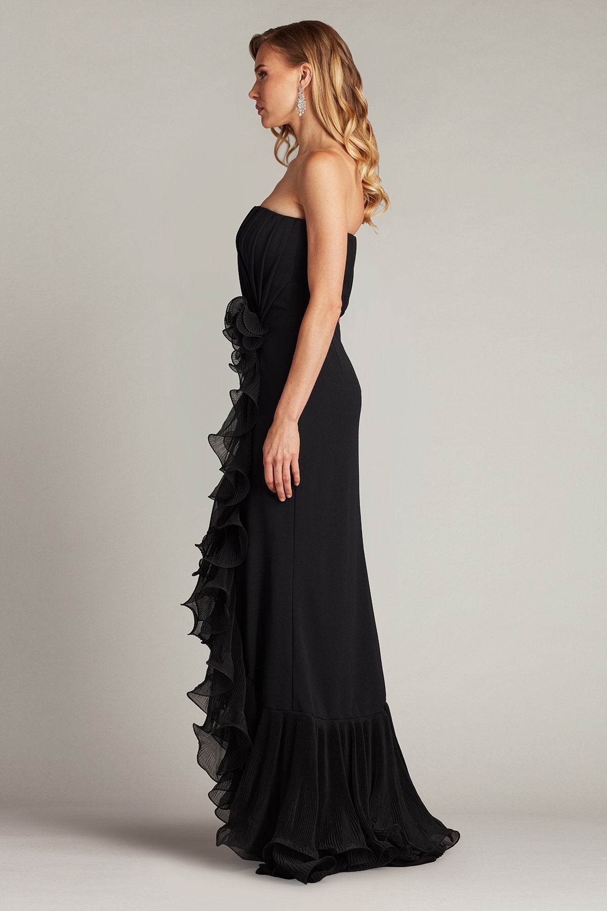 Leith Cascading Ruffle Gown