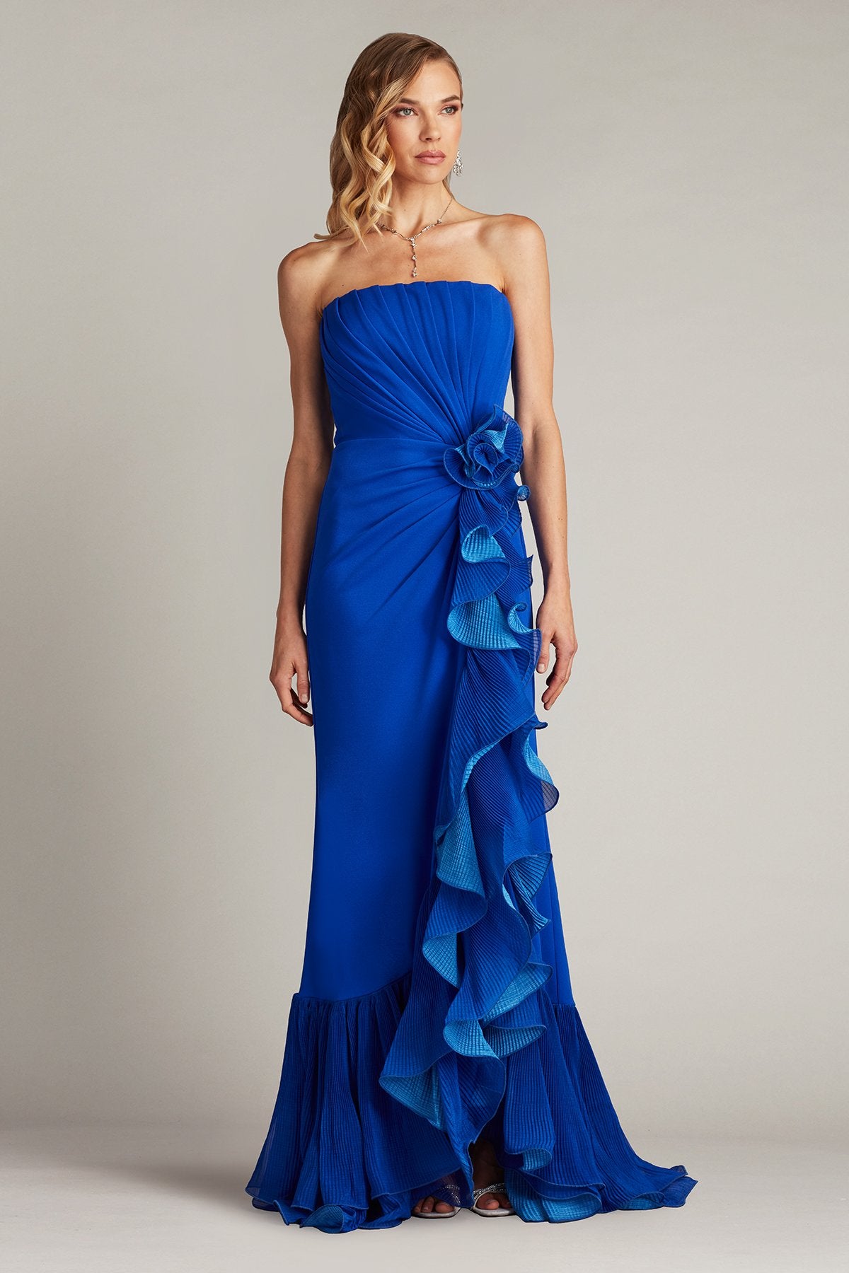 Leith Cascading Ruffle Gown