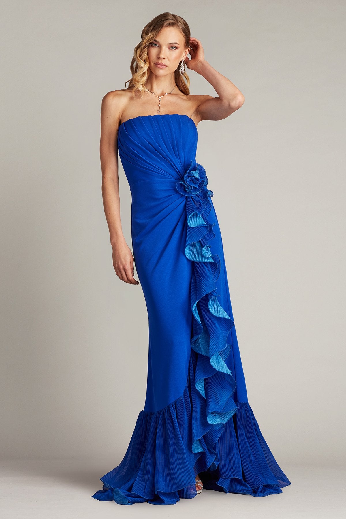 Leith Cascading Ruffle Gown