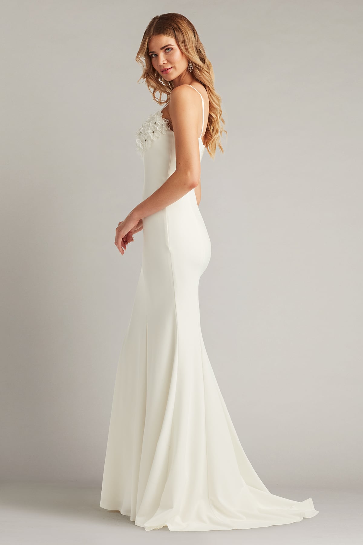 Couteau Flower Embellished Gown