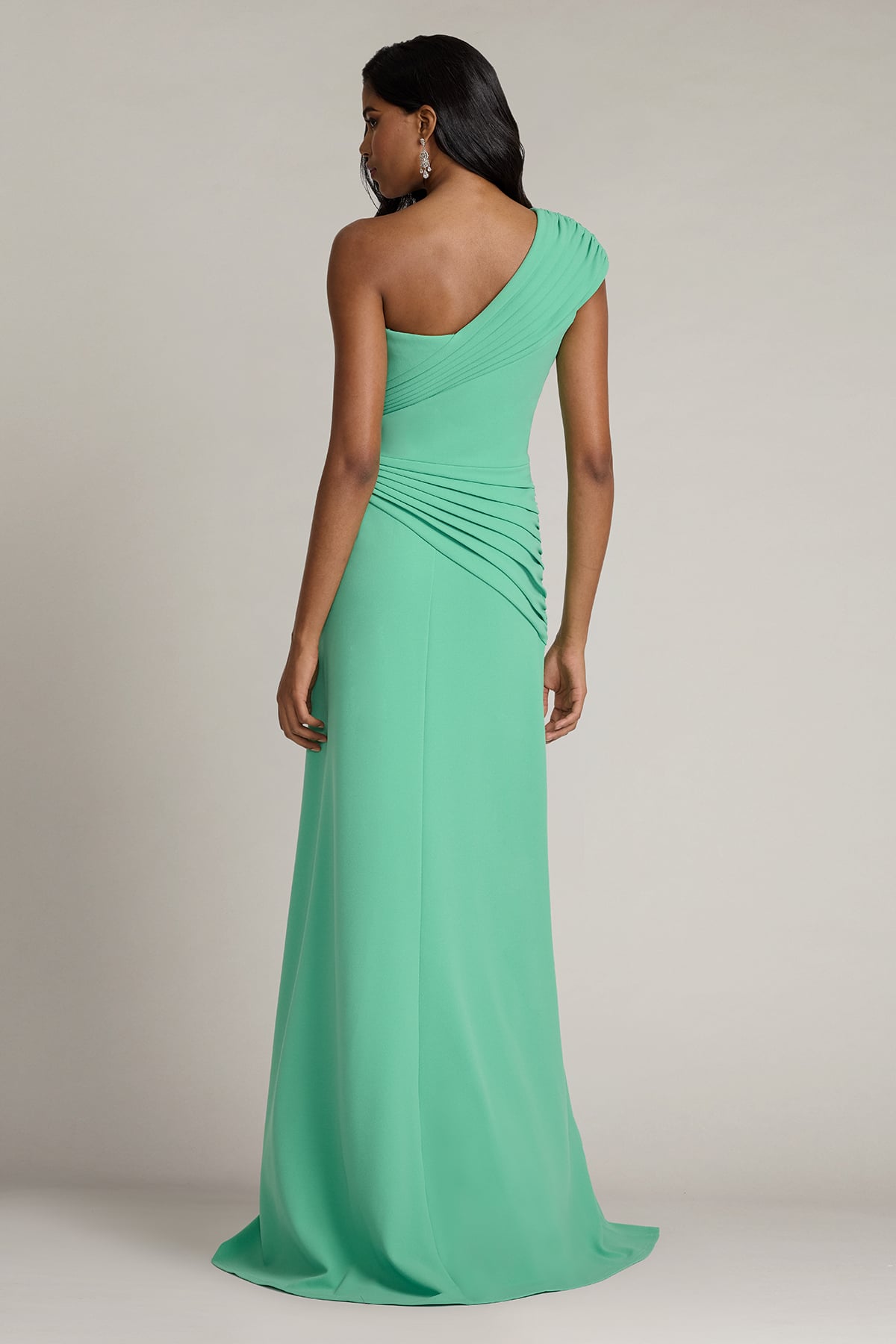 Lune Waterfall Sash Gown