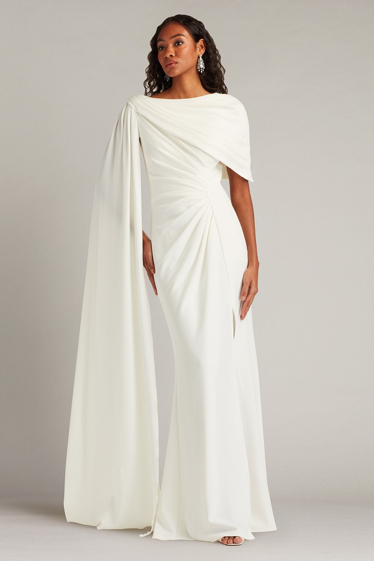 Acadia Shawl Draped Gown