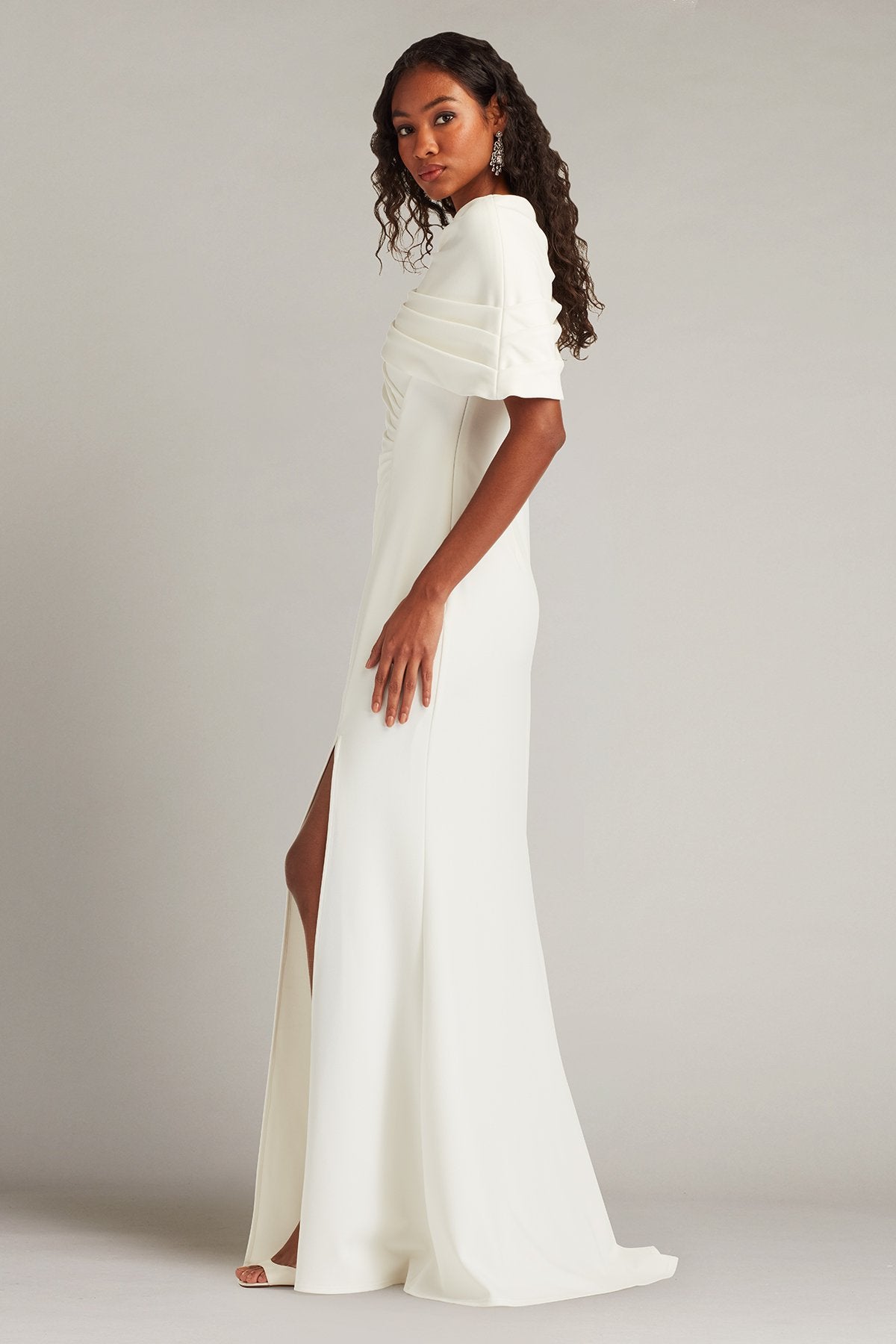 Acadia Shawl Draped Gown