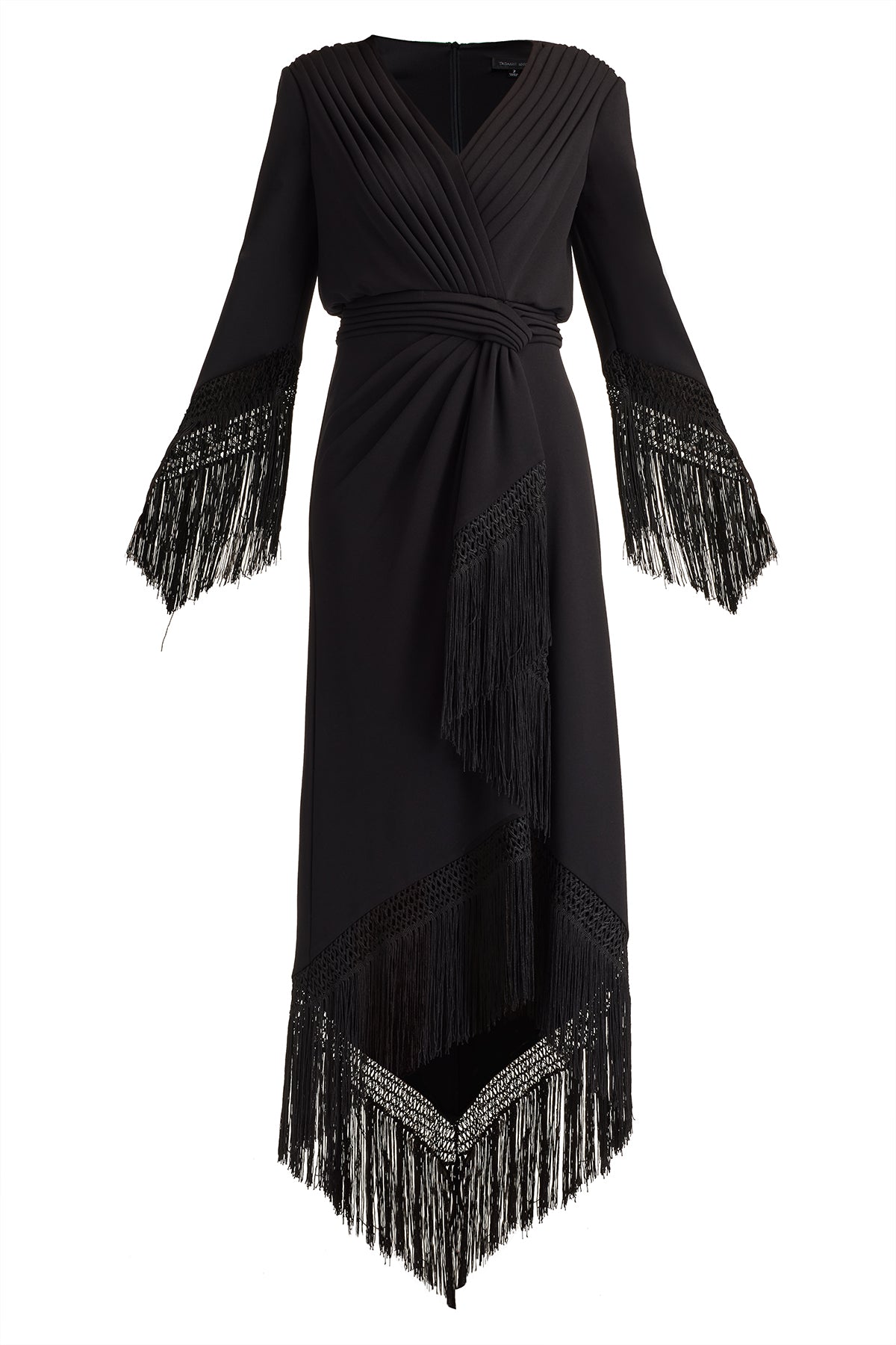 Azie Fringe Midi Dress