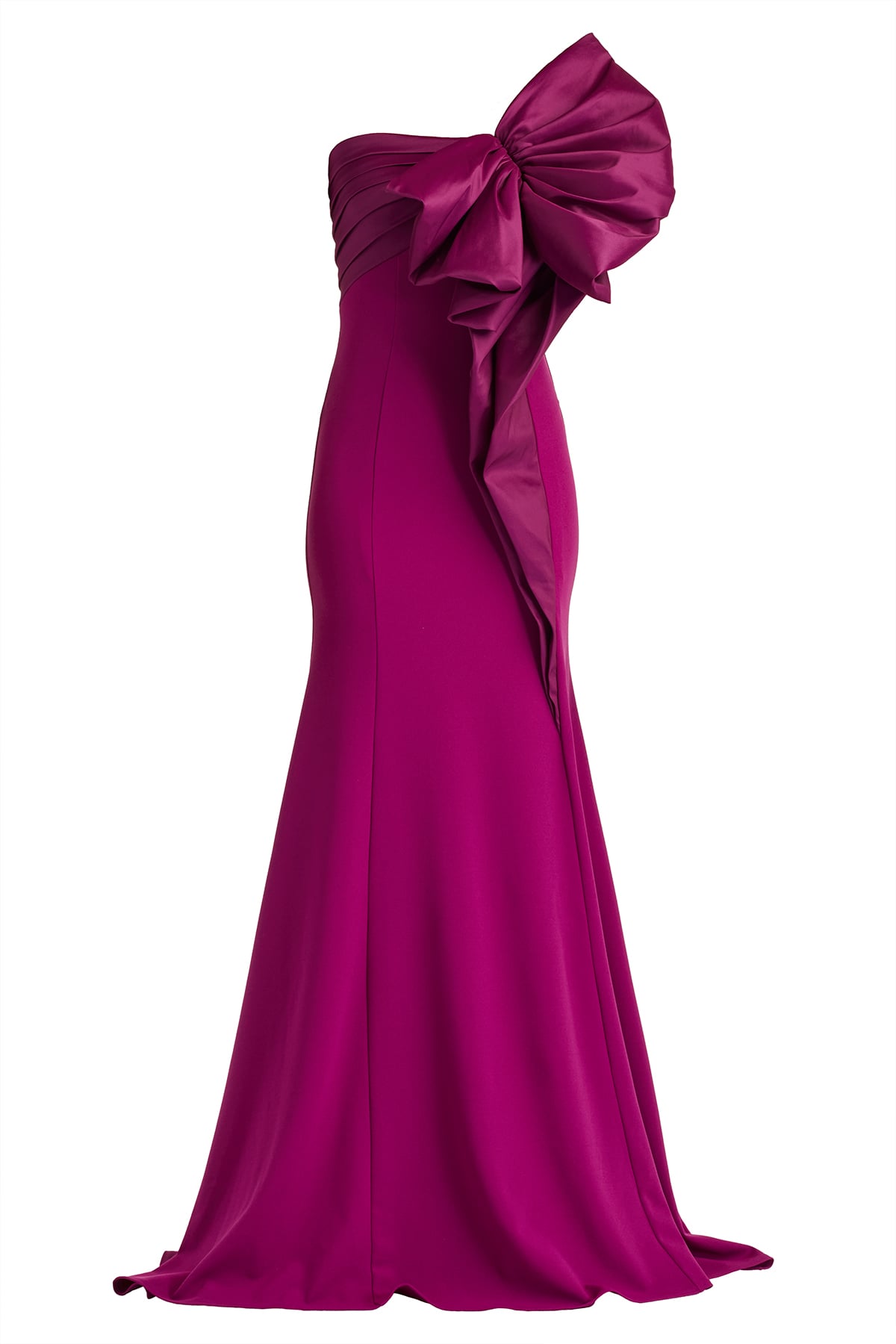 Breton Sculpted Bow Gown