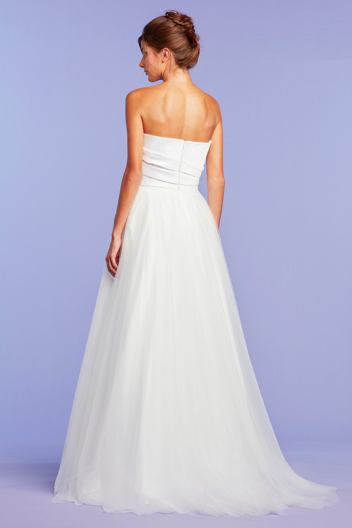Ambrose Asymmetric Draped Gown