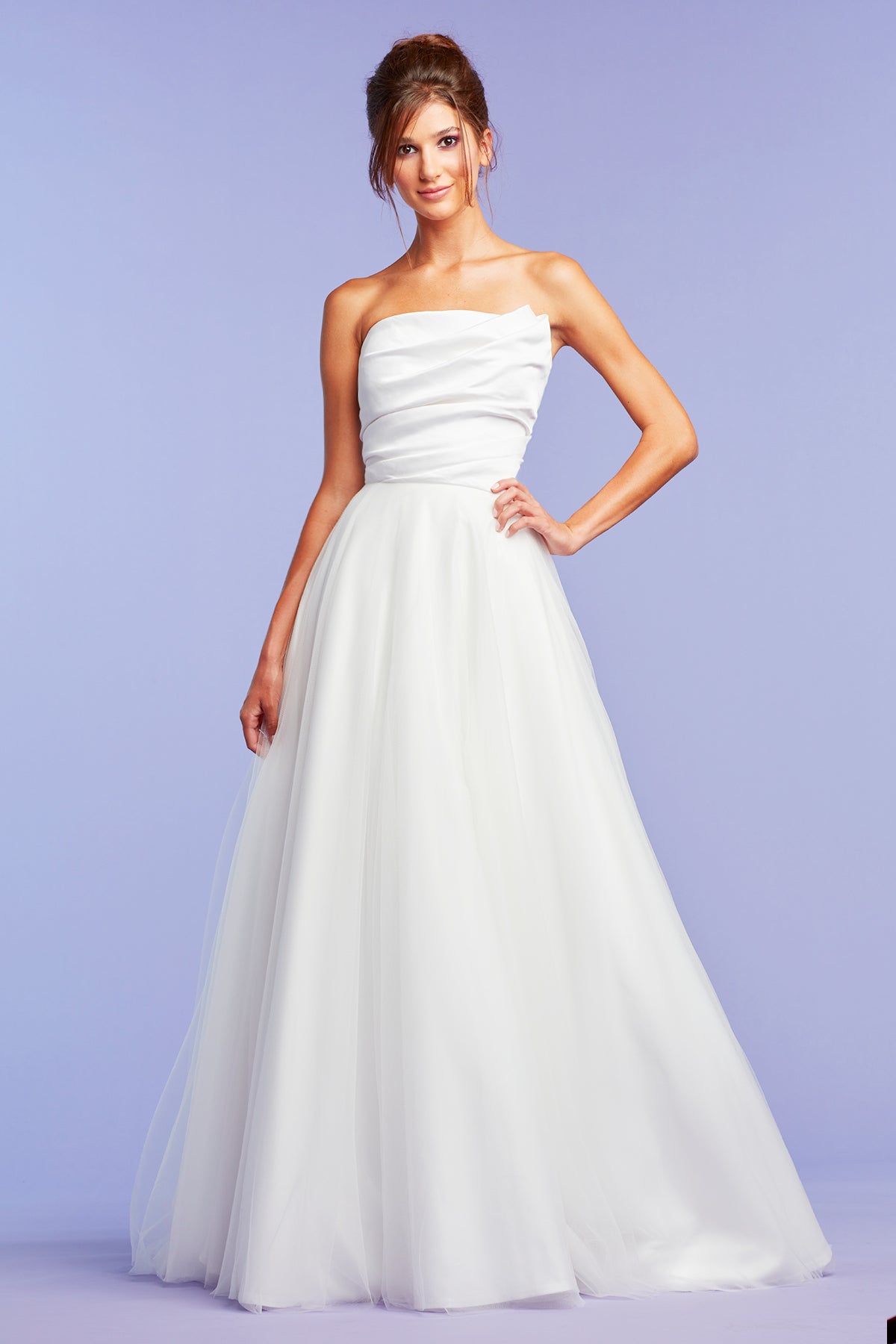 Ambrose Asymmetric Draped Gown