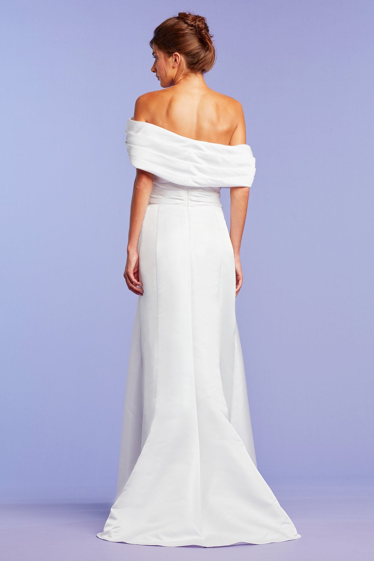 Tenley Satin Jacquard Gown