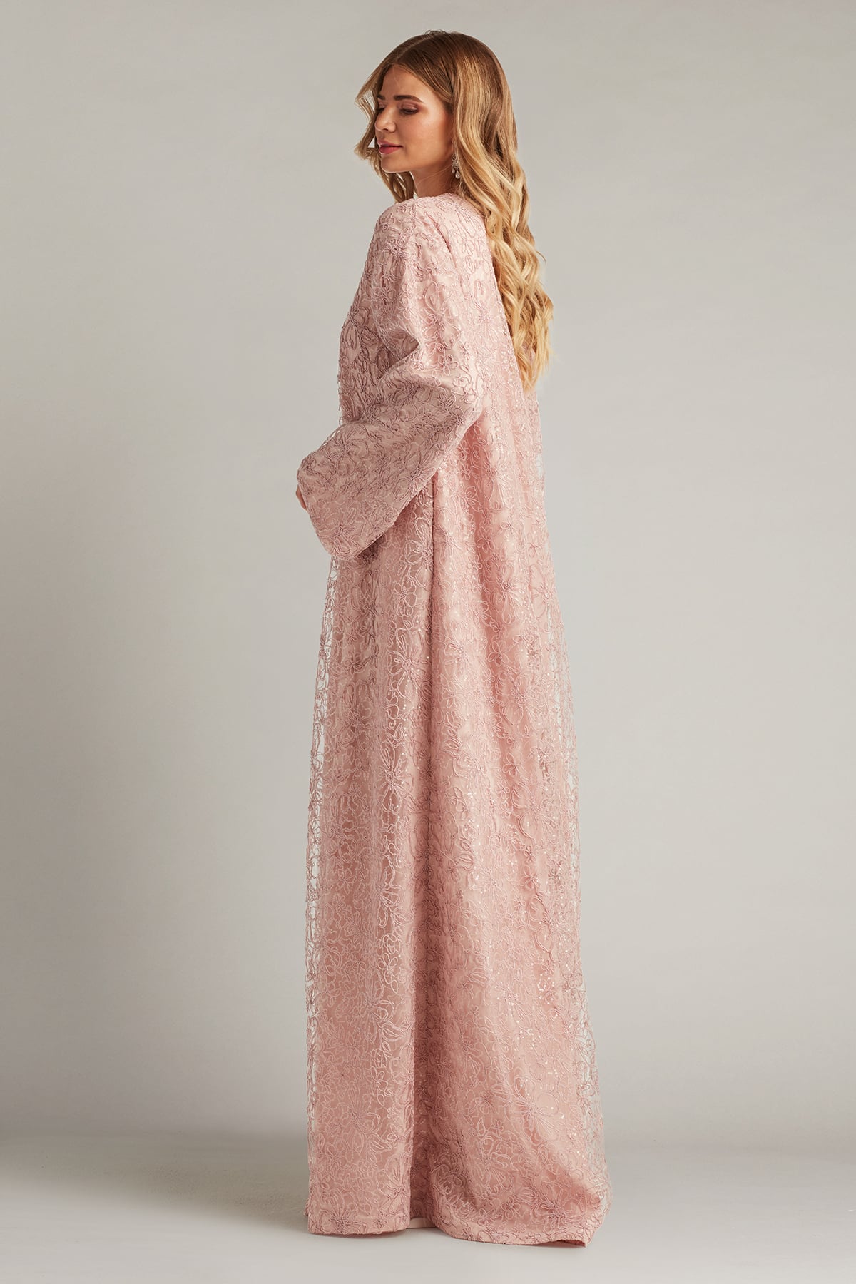 Baynton Sequin Embroidered Caftan Gown