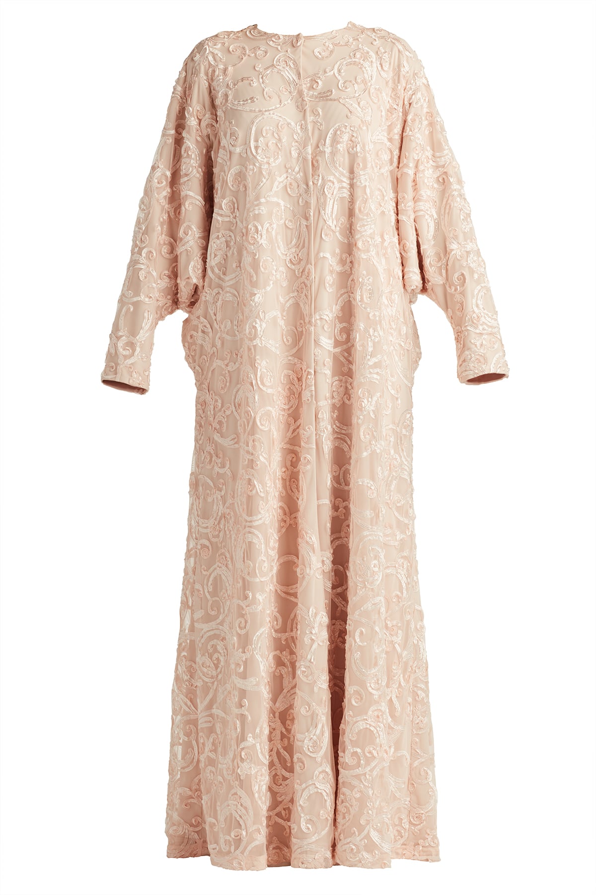 Sonnie Sequin Lace Caftan Gown