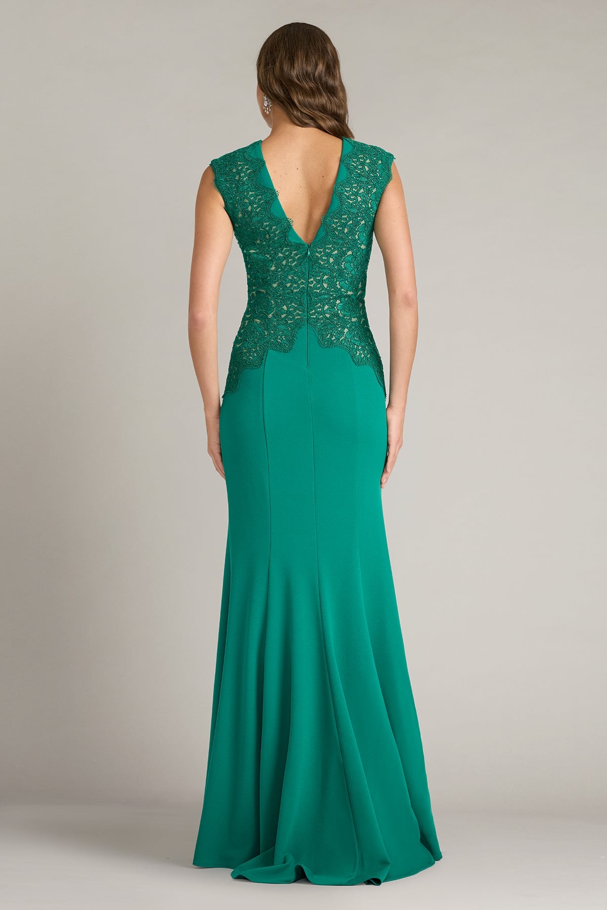 Gant Embroidered Crepe Gown