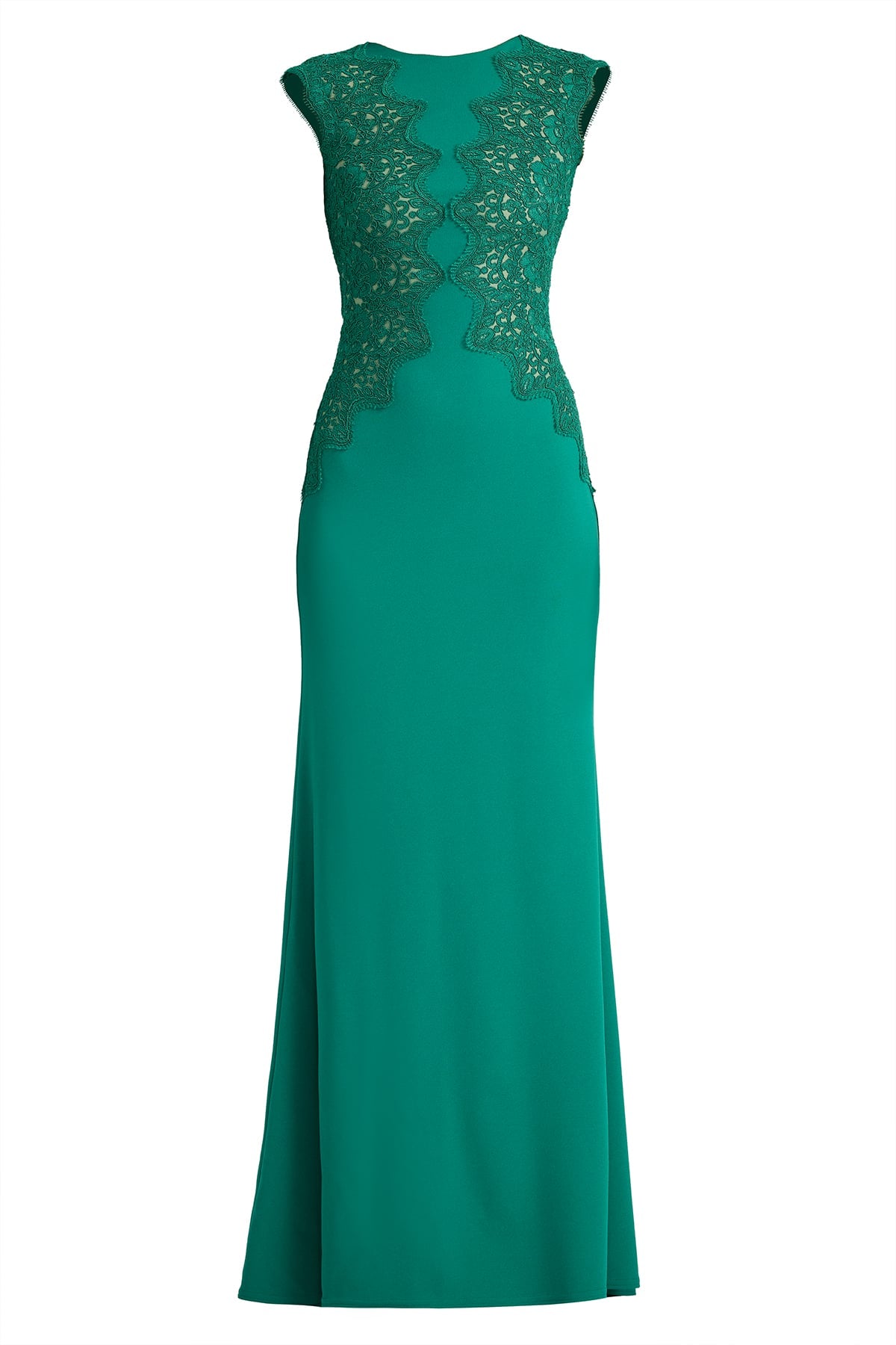 Gant Embroidered Crepe Gown