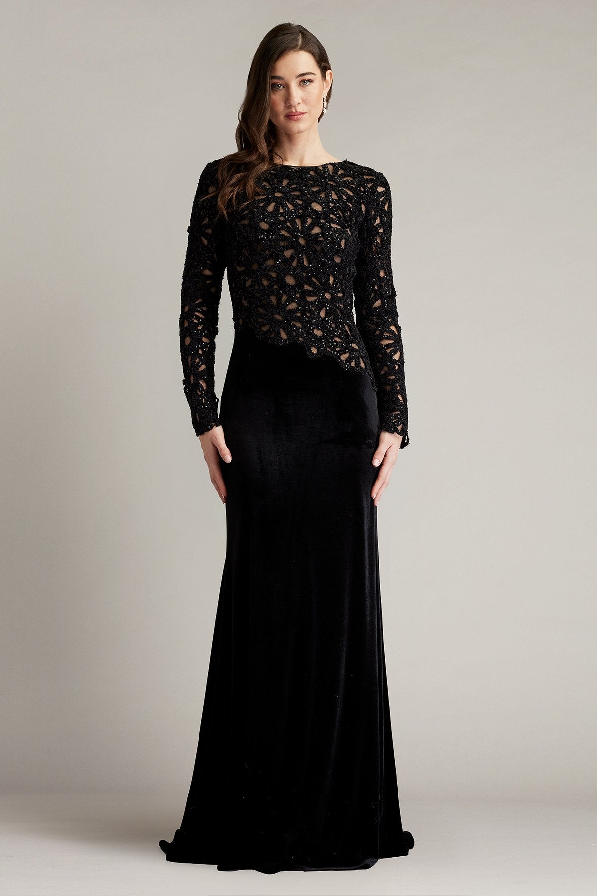 Sinnott Chenille Embroidered Gown