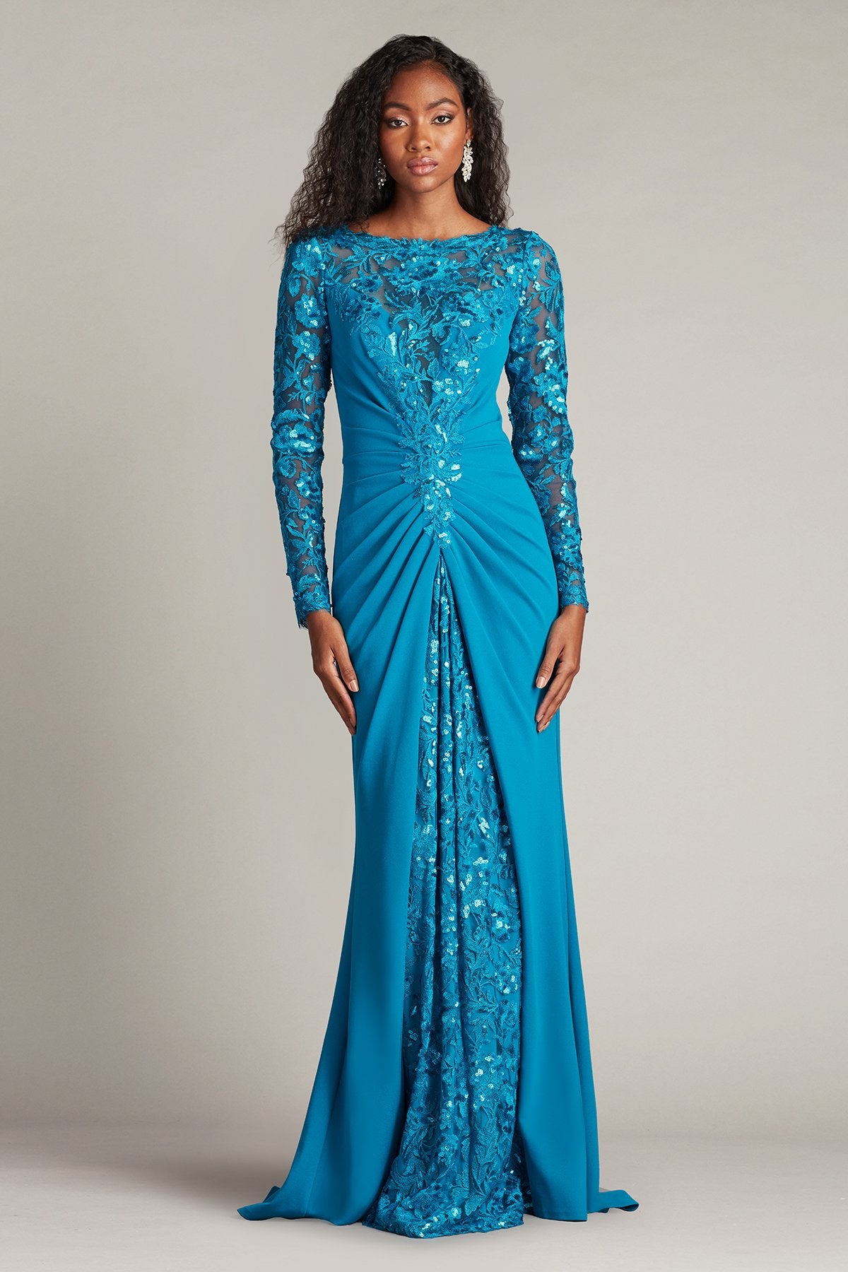Whitley Sequin Embroidered Gown