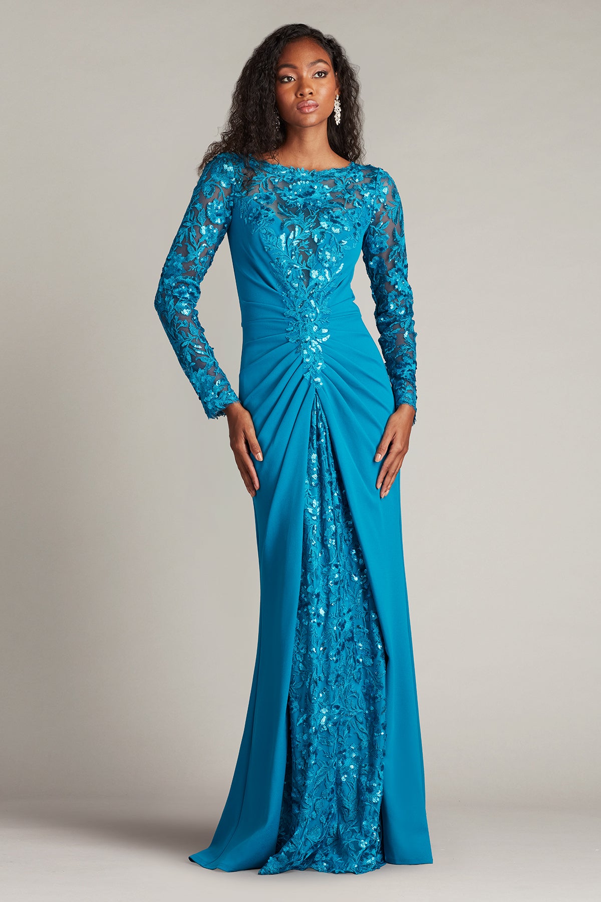 Whitley Sequin Embroidered Gown