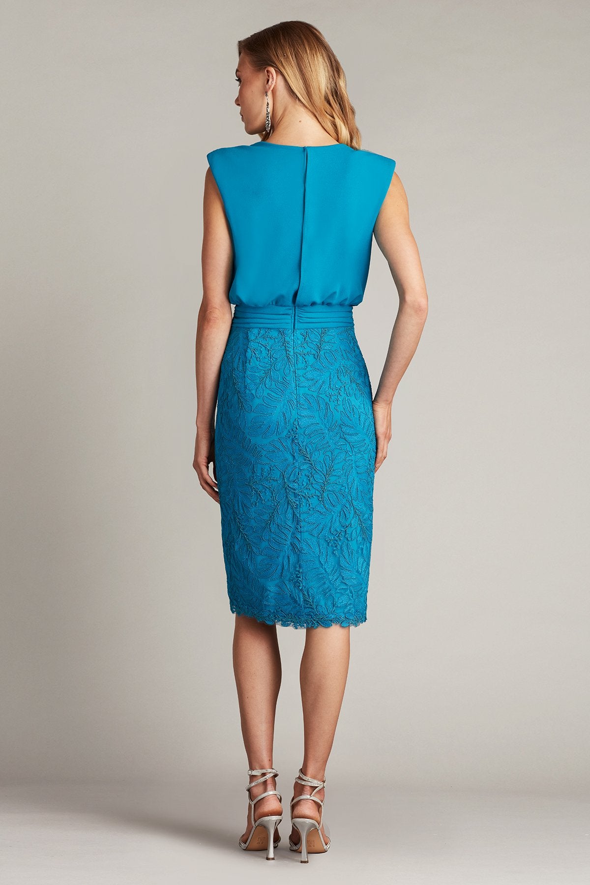 Newell Embroidered Blouson Dress