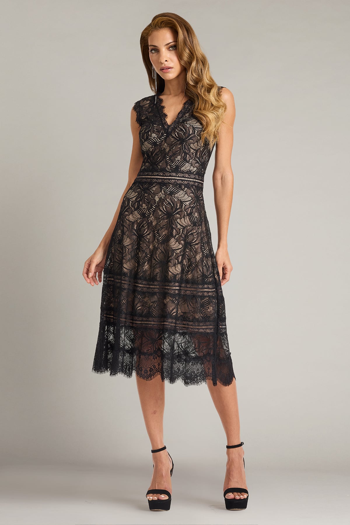 Ralla Orchid Lace Dress