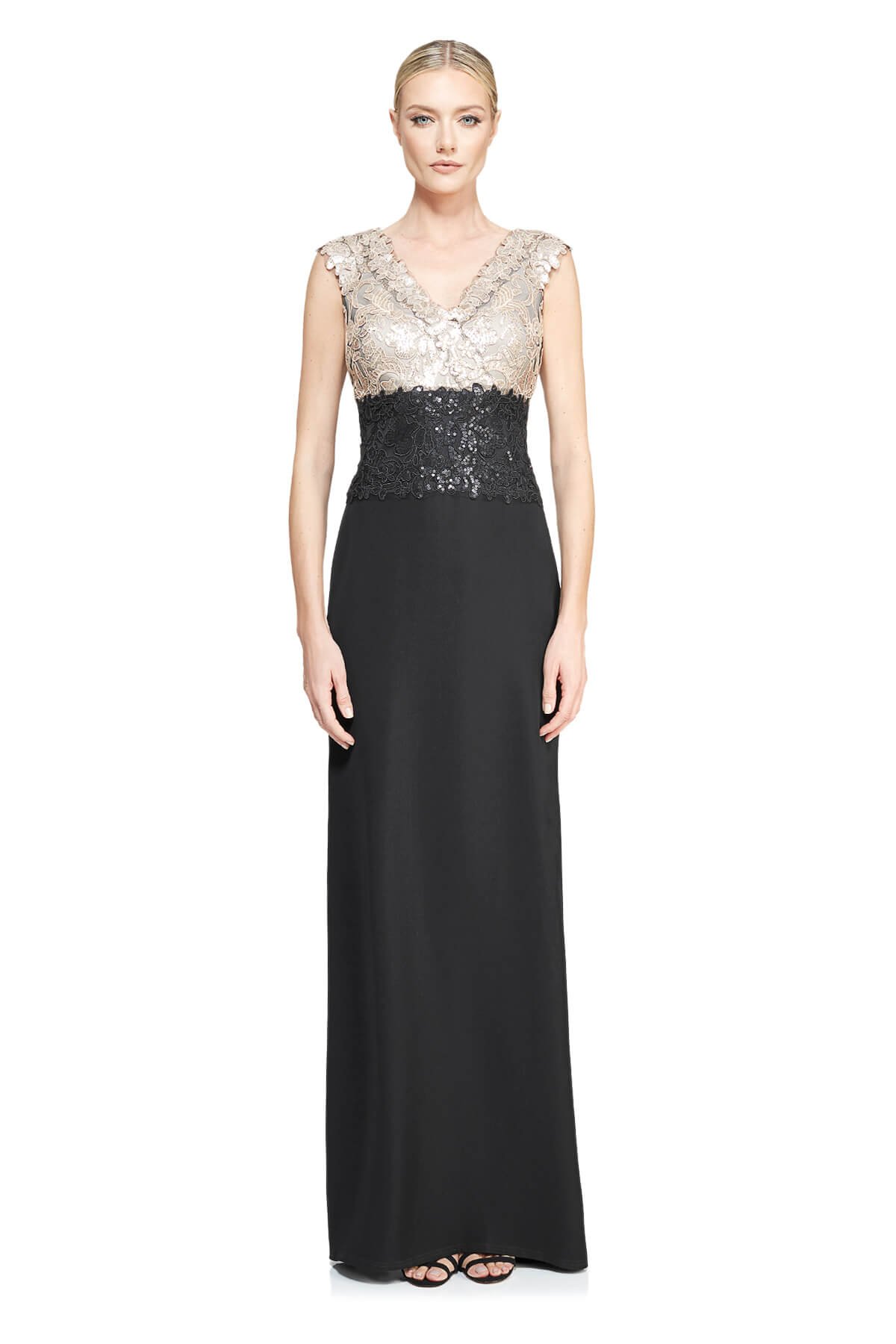 Tadashi shoji silver clearance dress